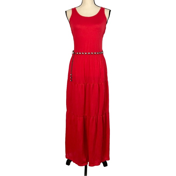 Faded Glory Dresses & Skirts - Red Sleeveless Maxi Dress